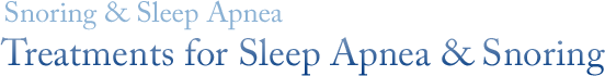 Sleep Apnea Symptoms